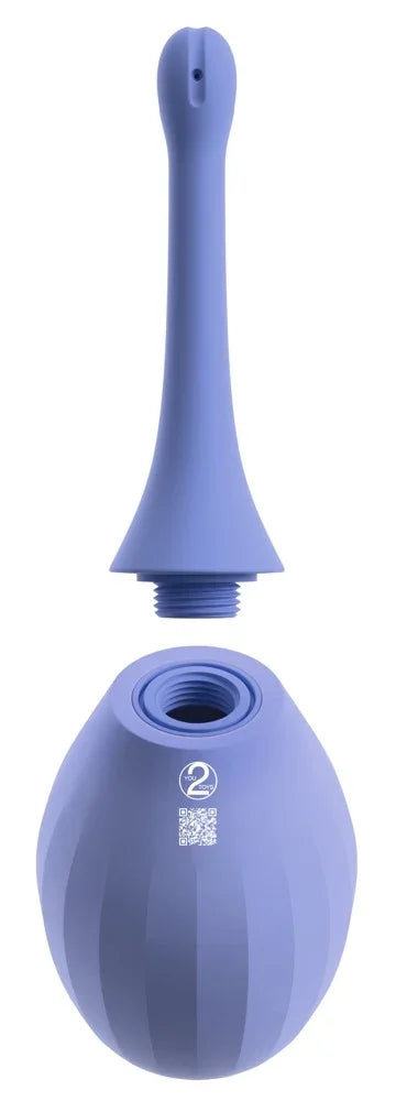 Lila Vibrator mit abnehmbarem Kopf, ideal für intime Momente und Liebesleben