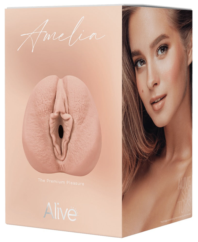Masturbator "Amelia S" in Vagina-Optik (hautfarben hell)