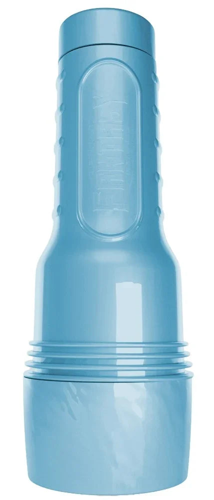 Blauer Vibrator mit texturierter Oberfläche für intensives Vergnügen