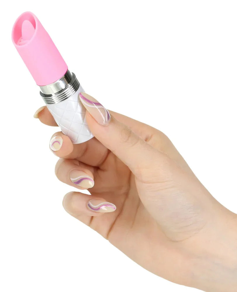 Minivibrator "Lusty" aus Silikon - Vibro-Zunge 9.4 cm (rosa) - loveiu.ch