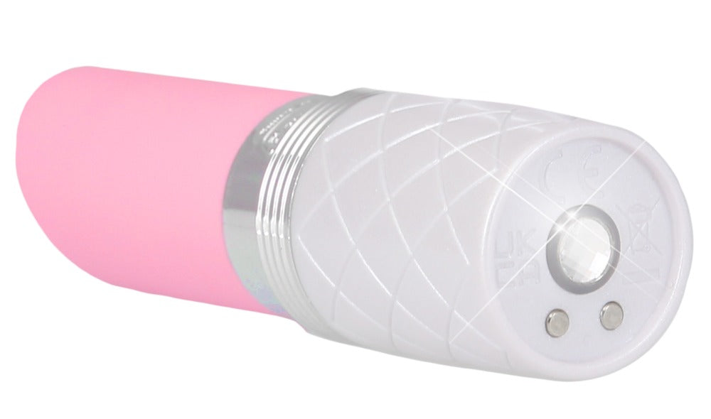 Minivibrator "Lusty" aus Silikon - Vibro-Zunge 9.4 cm (rosa)