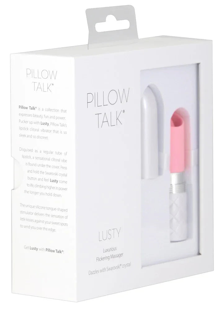 Minivibrator "Lusty" aus Silikon - Vibro-Zunge 9.4 cm (rosa) - loveiu.ch