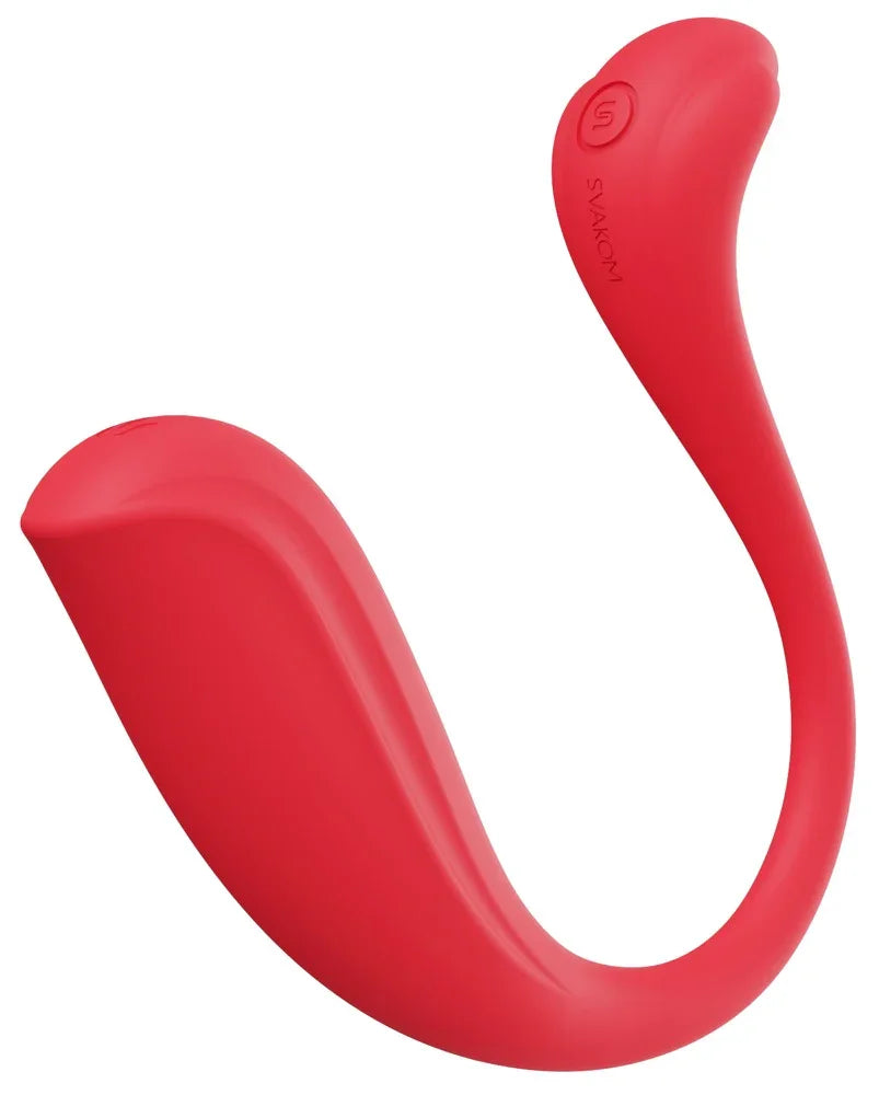 Vibrator "Vibro Ei Phoenix Neo 2" aus Silikon - per App steuerbar (rot)