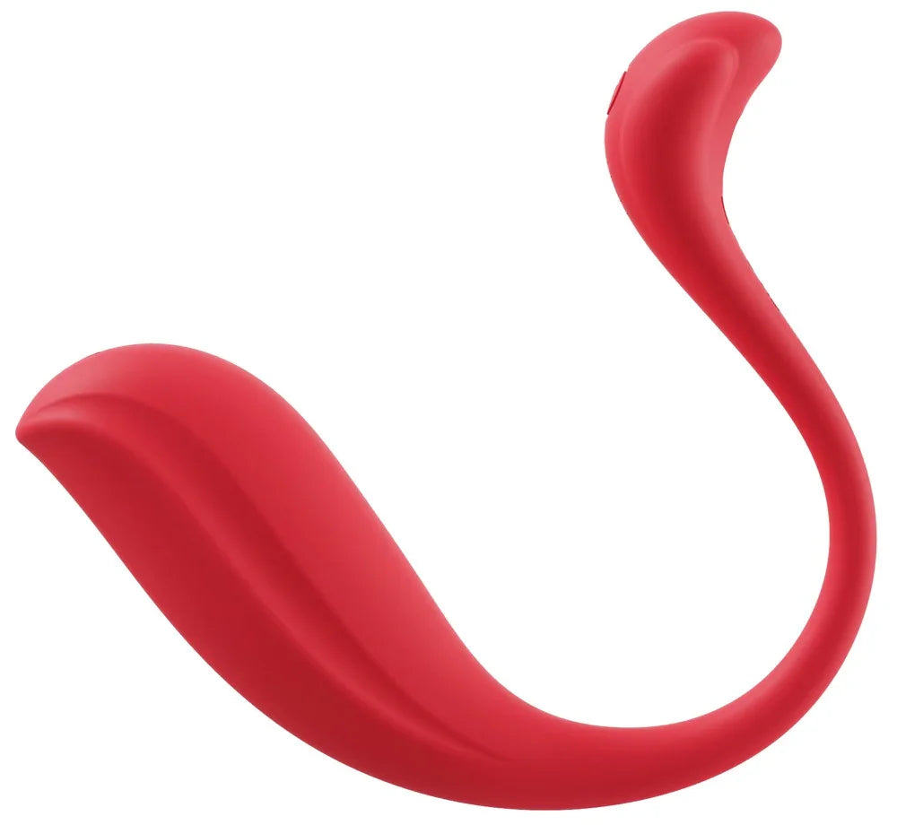 Vibrator "Vibro Ei Phoenix Neo 2" aus Silikon - per App steuerbar (rot)