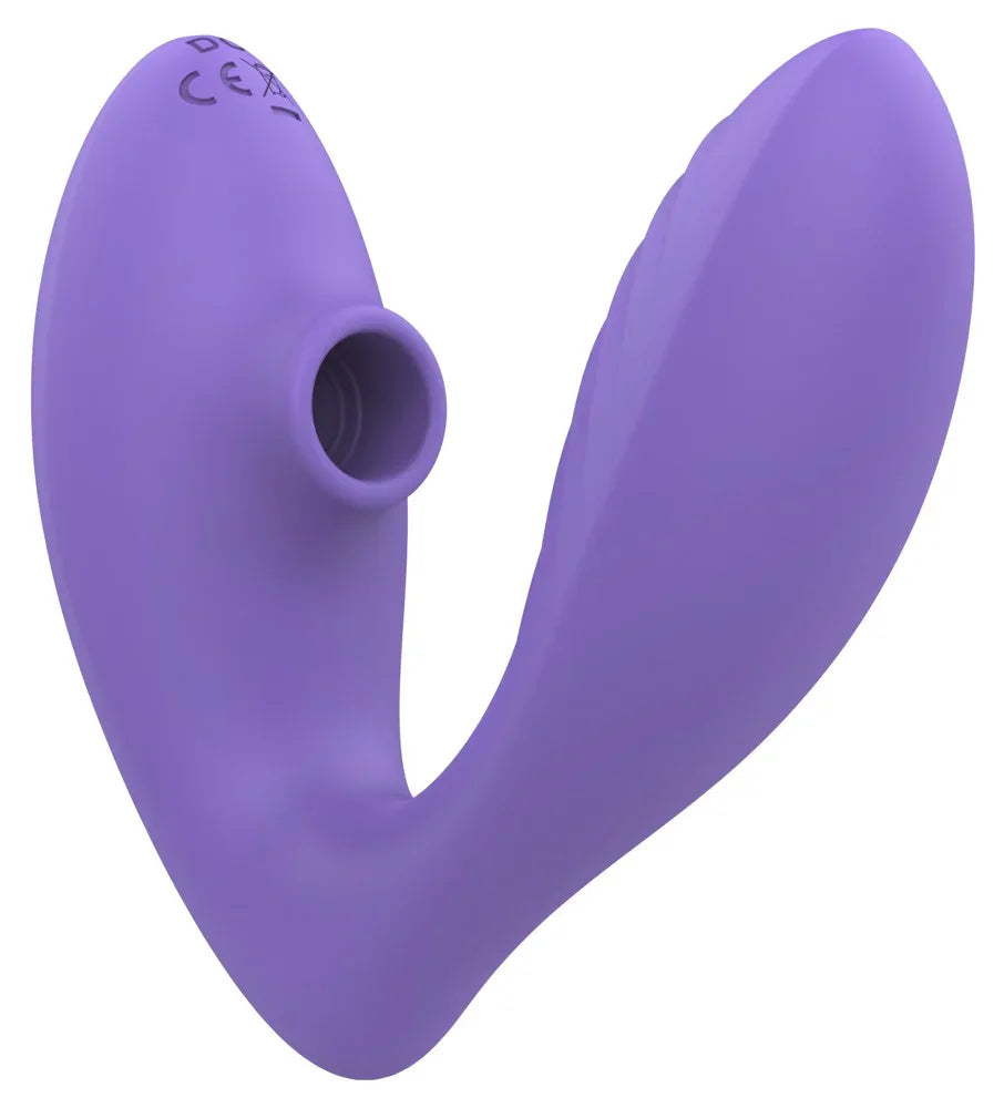 Lila Silikon-Vibrator mit ergonomischer Form, modernes Intimspielzeug für Paare