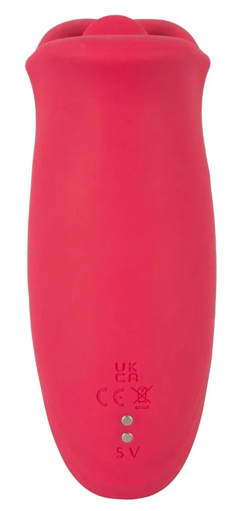 Roter Vibrator mit USB-Ladung für intimen Genuss – diskret & sicher