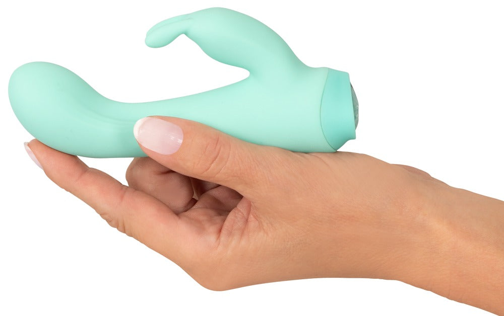 Minivibrator "Cuties" aus Silikon - G-Spot & klein 13.6 cm (grün) - loveiu.ch