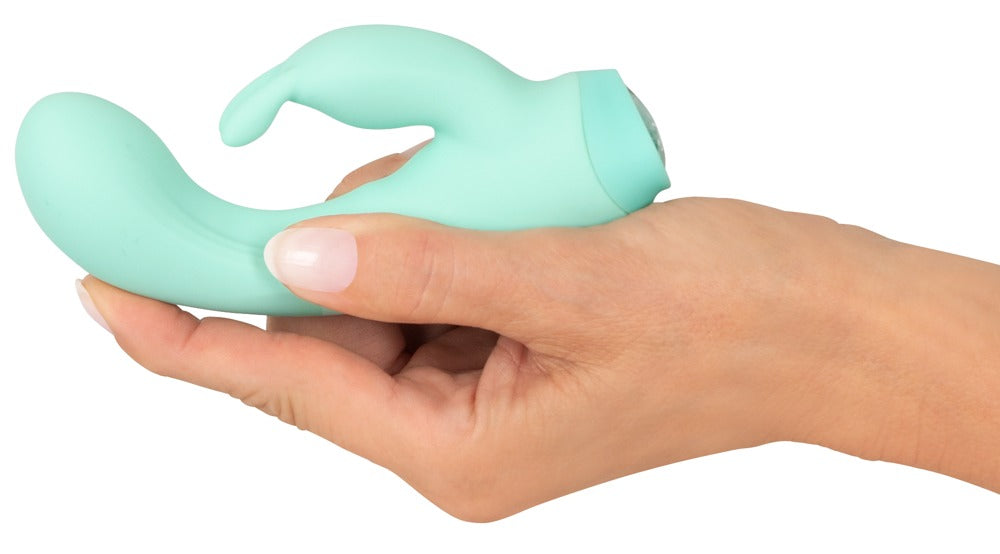Minivibrator "Cuties" aus Silikon - G-Spot & klein 13.6 cm (grün) - loveiu.ch