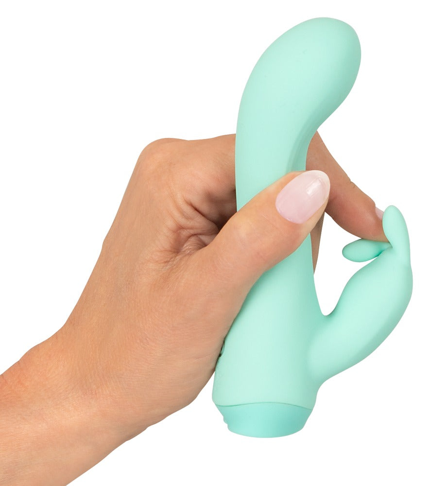 Minivibrator "Cuties" aus Silikon - G-Spot & klein 13.6 cm (grün) - loveiu.ch