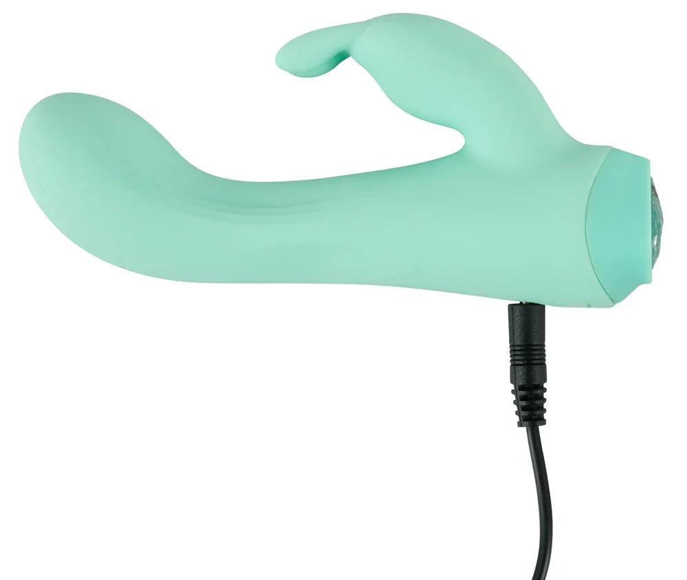 Minivibrator "Cuties" aus Silikon - G-Spot & klein 13.6 cm (grün) - loveiu.ch