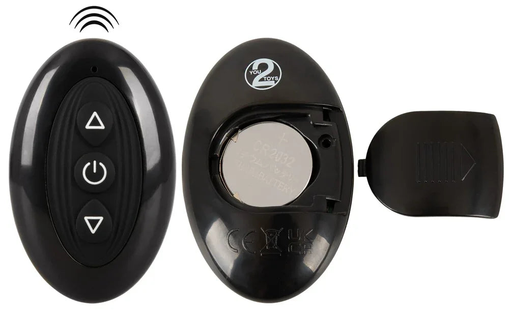 Paarvibrator "RC Multi Function" aus Silikon - mit Analvibrator (schwarz) - loveiu.ch