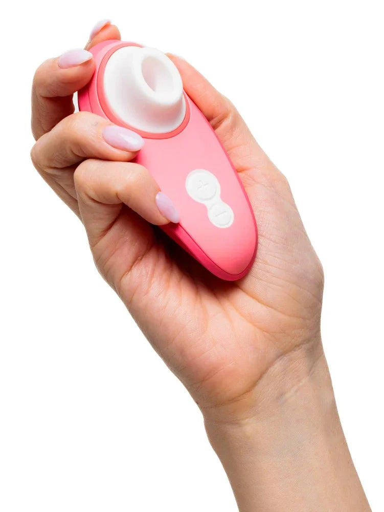 Vibromasseur Womanizer Liberty 2 avec pulsateur - 10,5 cm (rose)