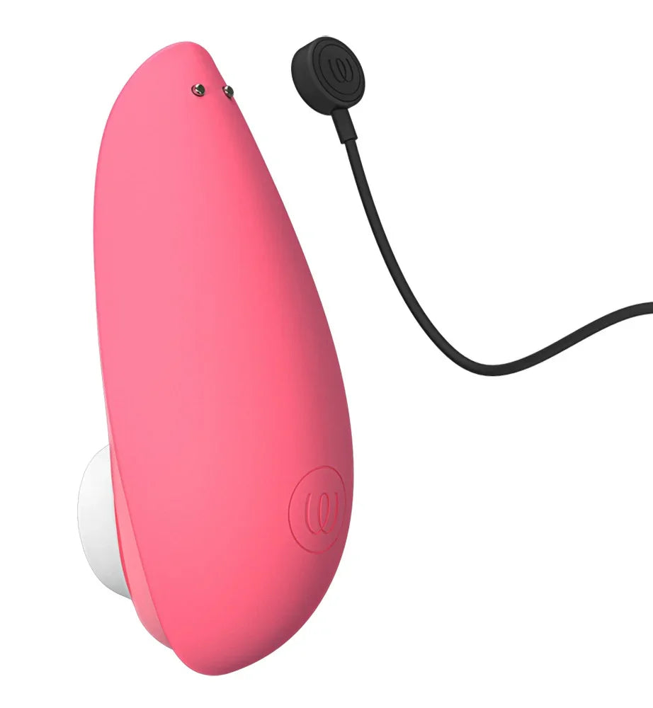 Vibromasseur Womanizer Liberty 2 avec pulsateur - 10,5 cm (rose)