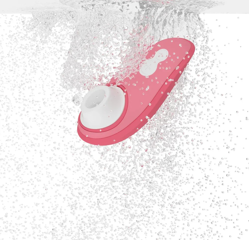 Vibromasseur Womanizer Liberty 2 avec pulsateur - 10,5 cm (rose)