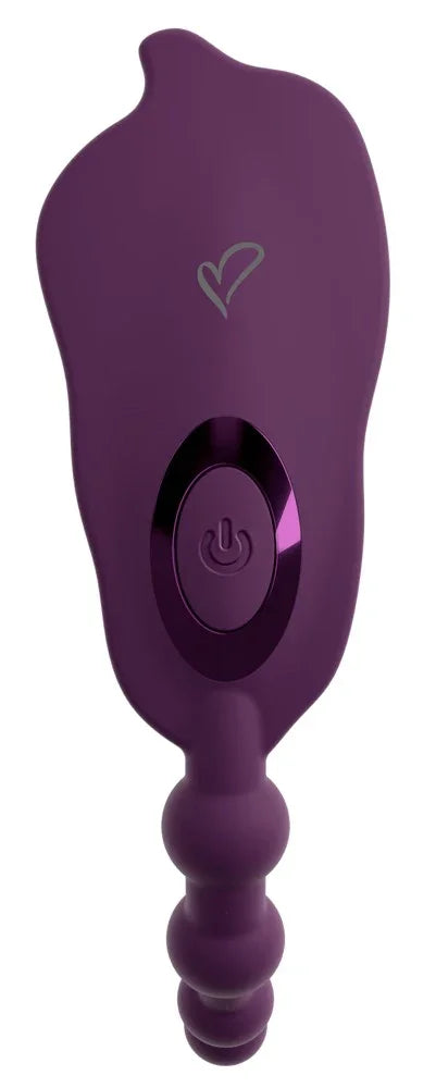 Panty-Vibrator „ARIVA RC“ aus Silikon – Panty-Tragbar, 3-Motoren (lila)