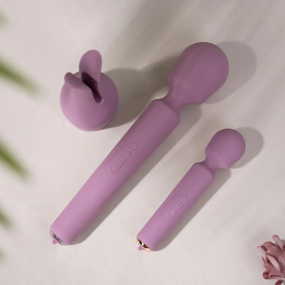 Massager „Emma Neo 2“ von Svakom aus Silikon – 20.9 cm (lila) - loveiu.ch