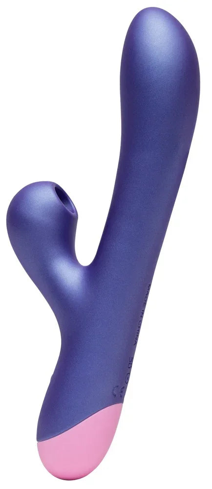 Rabbitvibrator "Pulse" mit Klitorisreizer 22 cm (lila)