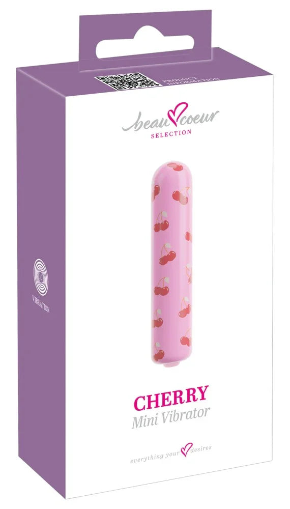 Minivibrator "Cherry Mini" – kompakt & kraftvoll (rosa)