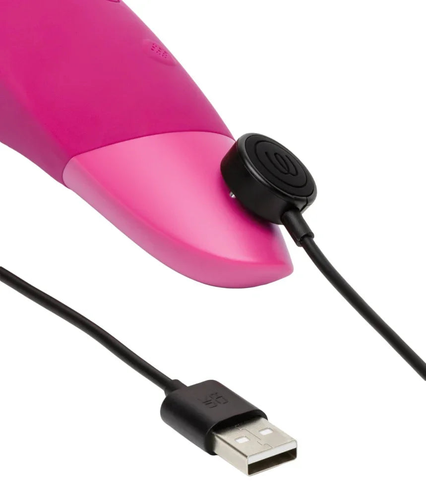 Womanizer ENHANCE Vibromasseur à poser avec pulsateur - 15,8 cm (rose)