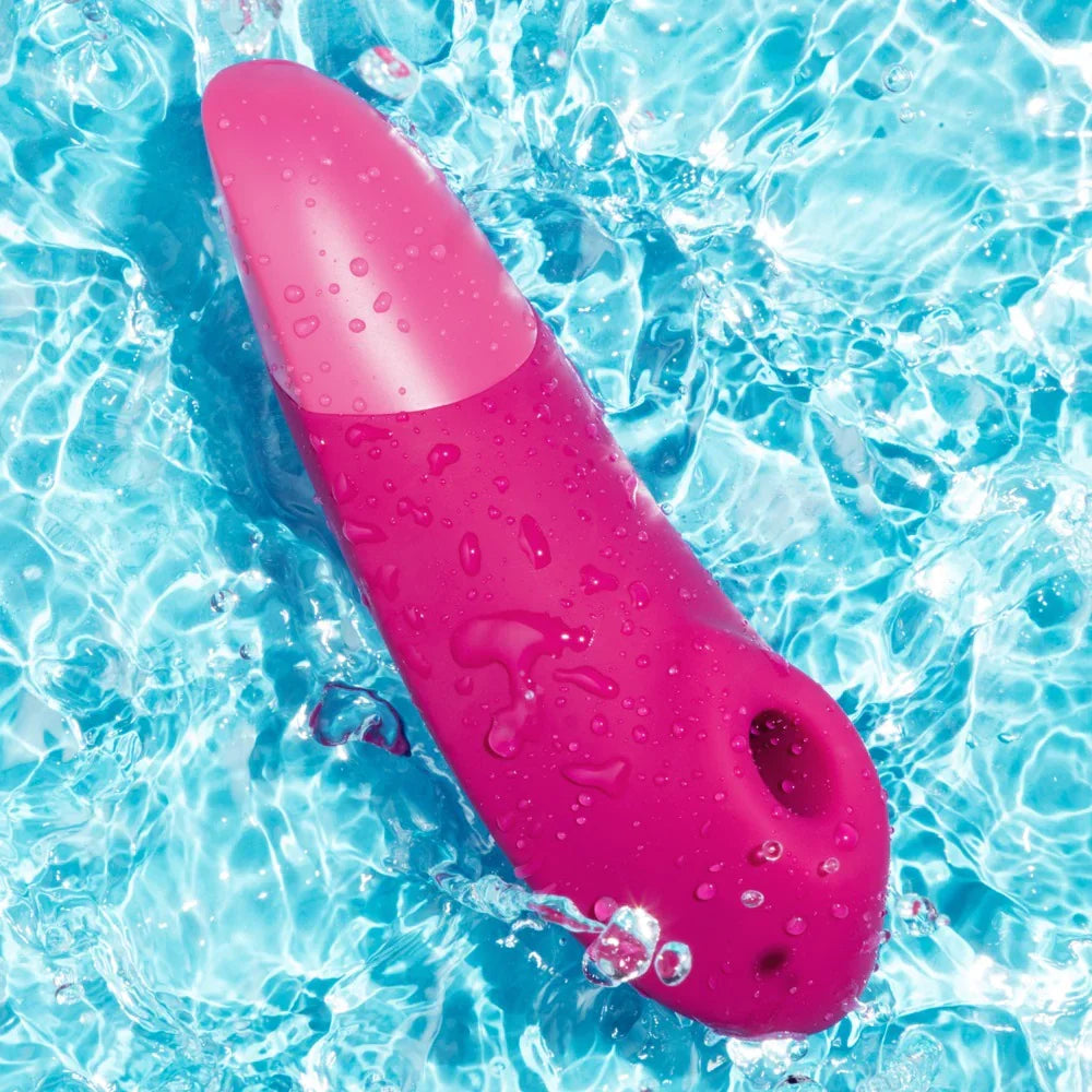 Womanizer ENHANCE Vibromasseur à poser avec pulsateur - 15,8 cm (rose)