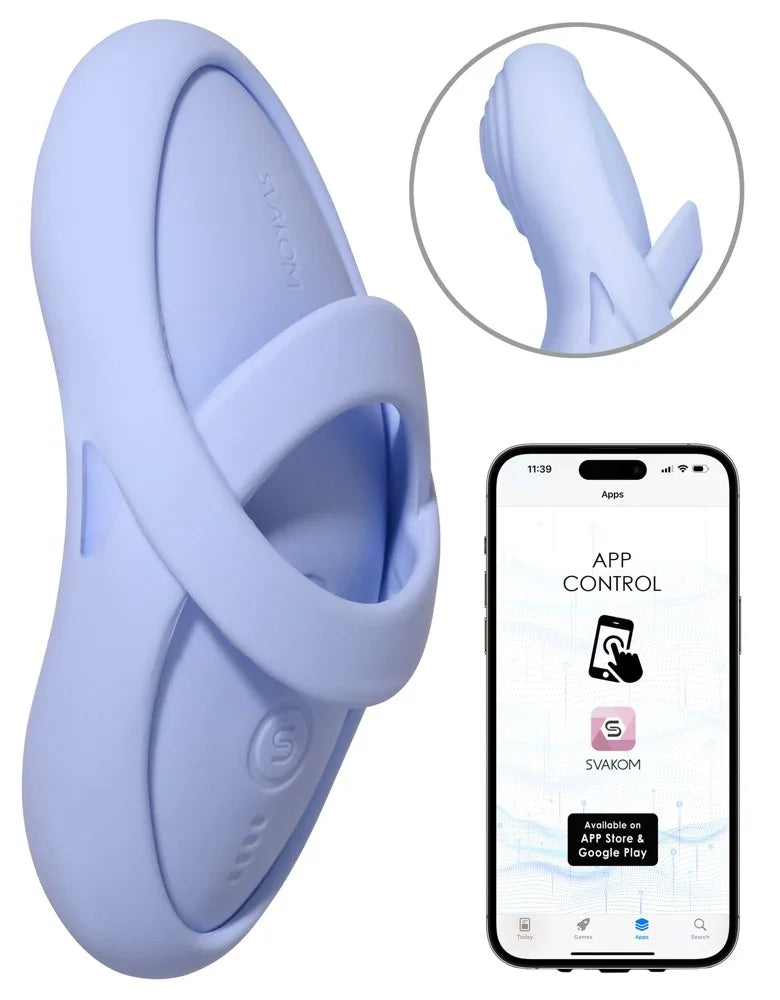 Lila Vibrator mit App-Steuerung für intime Momente – diskret & modern