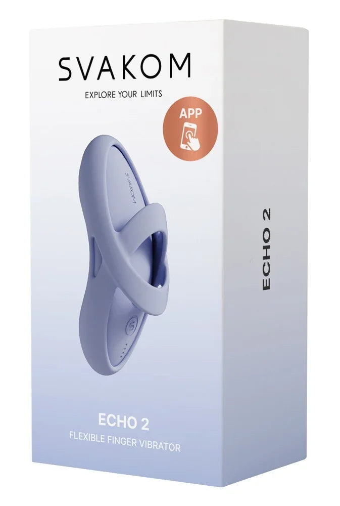 Svakom Echo 2 flexibler Finger-Vibrator mit App-Steuerung für intensives Vergnügen