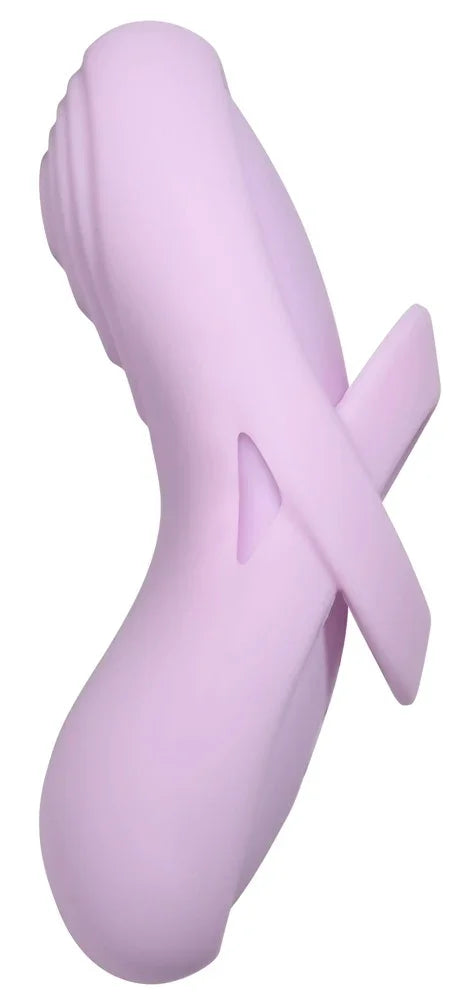 Lila Vibrator mit ergonomischem Design für intensives Vergnügen