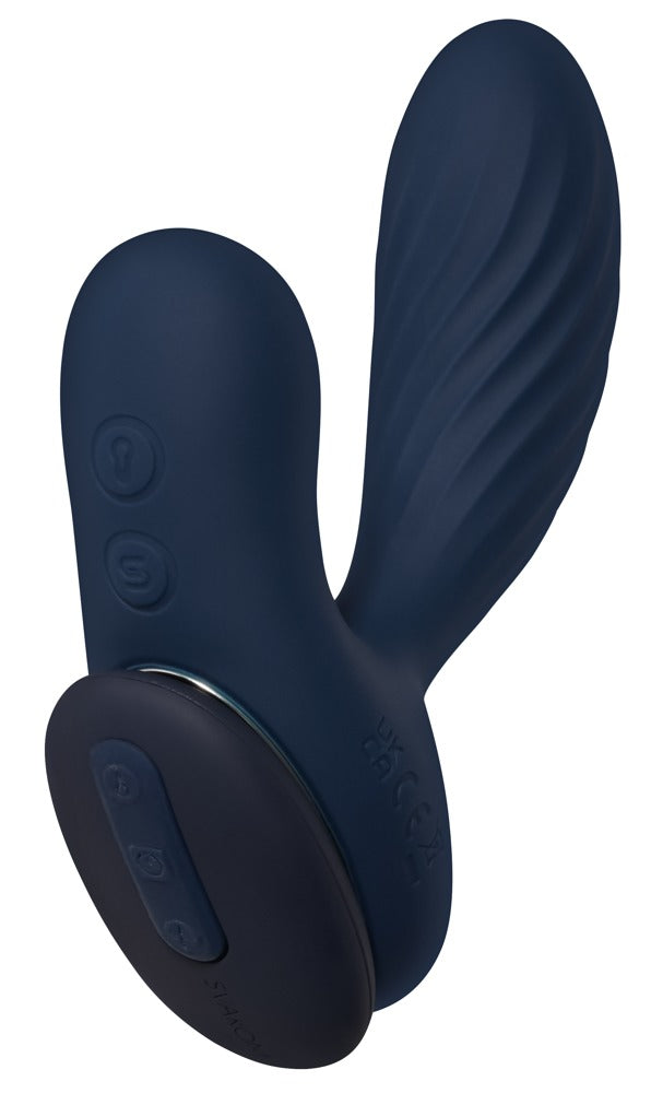 Prostate Vibrator "Vick Neo 2" Silicone - with remote control Ø 3 cm (black)