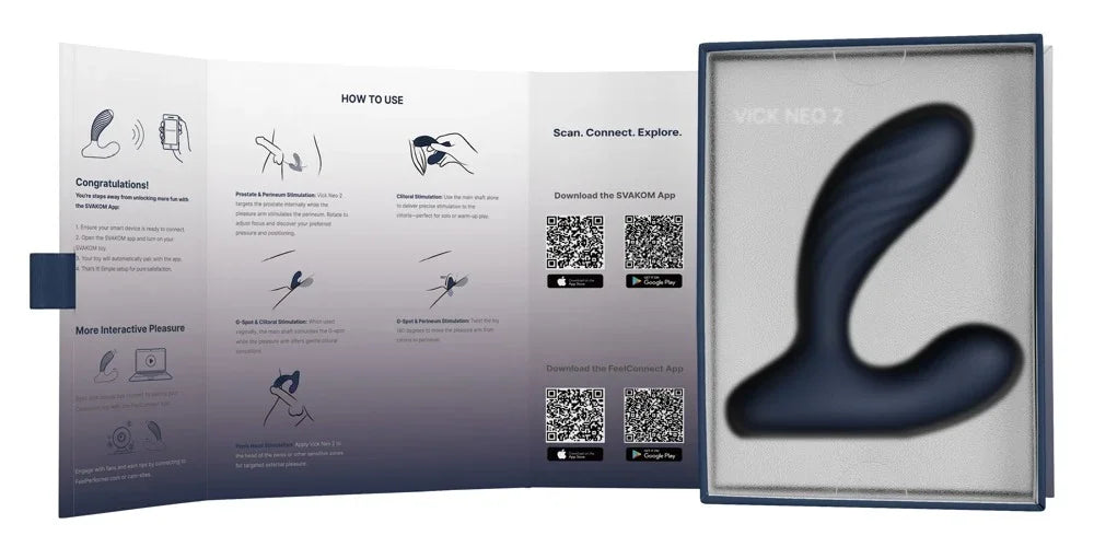 Vick Neo 2 Vibrator mit App-Steuerung – diskret & interaktiv für mehr Lust