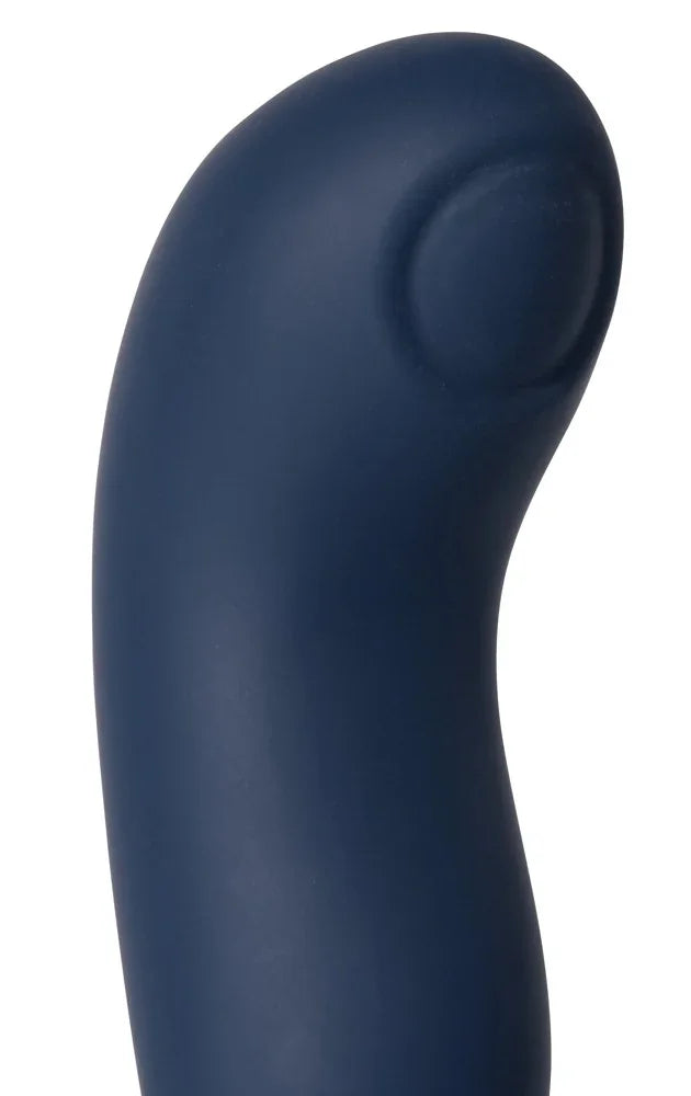 Blauer Silikon-Vibrator mit ergonomischer Form für intensives Vergnügen