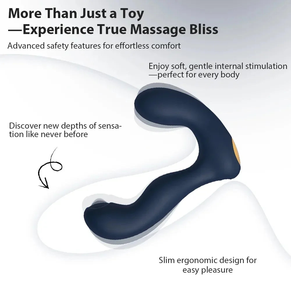 Ergonomischer Vibrator für sanfte innere Stimulation – diskret & komfortabel
