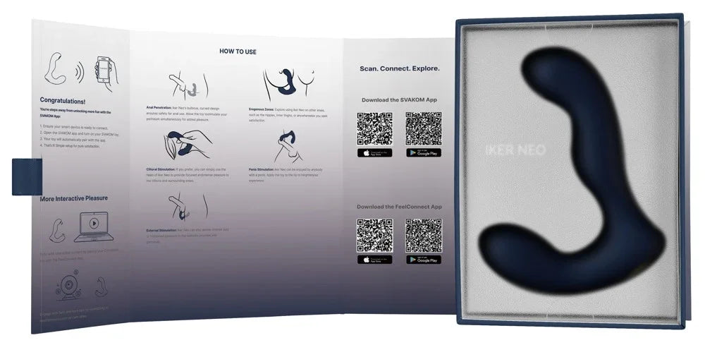IKER NEO Vibrator mit App-Steuerung – diskret, interaktiv, für mehr Vergnügen im Liebesleben