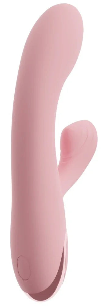 Rosa G-Punkt-Vibrator mit Klitorisschwinge für intensives Vergnügen