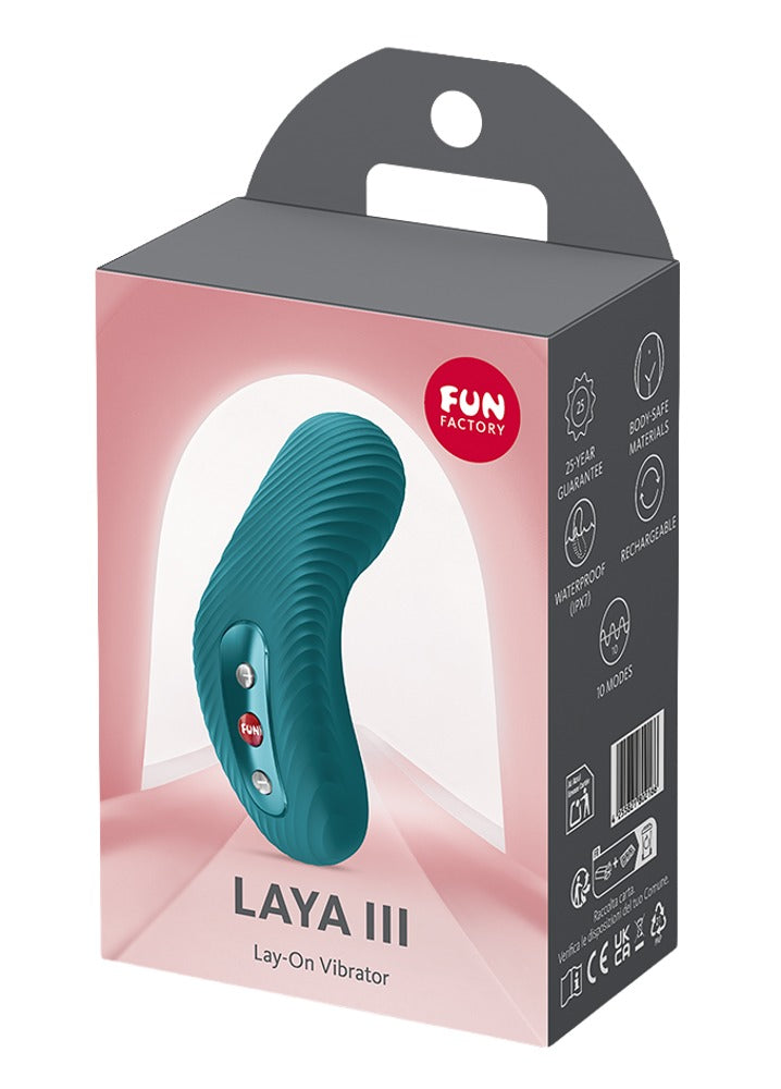 Vibreur "LAYA III" de Fun Factory - 10.7 cm (vert)