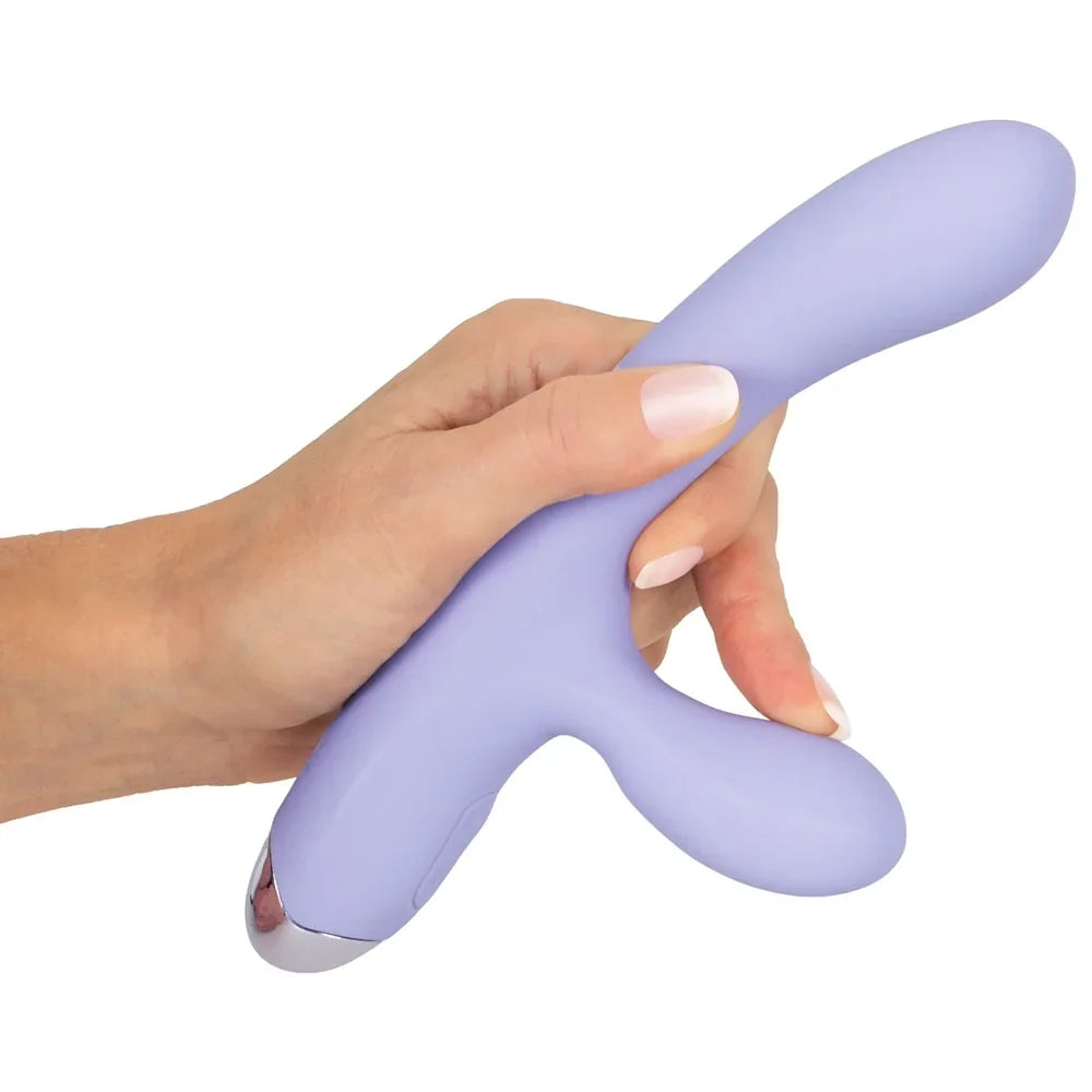 Lila Vibrator mit G-Punkt-Stimulation, ideal für intimes Vergnügen und Liebesleben