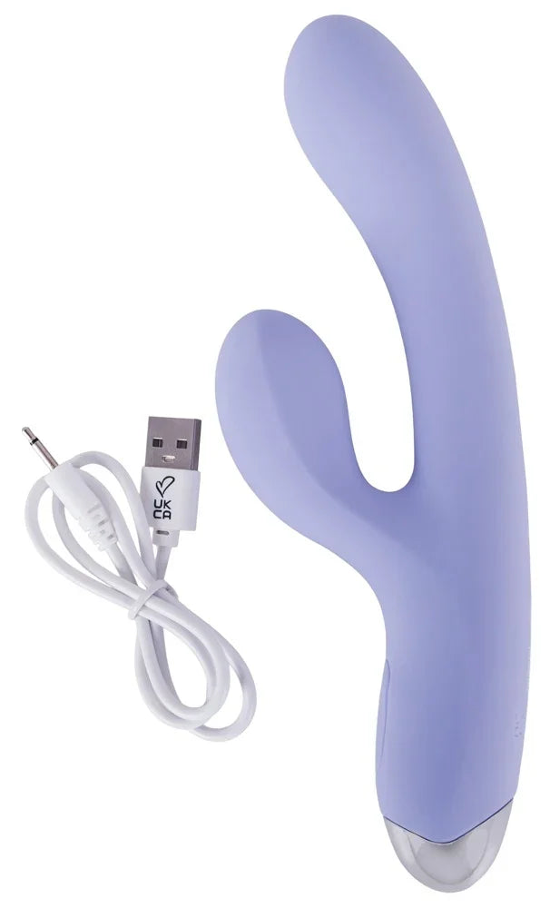 Lila G-Punkt-Vibrator mit USB-Ladekabel für intensives Vergnügen