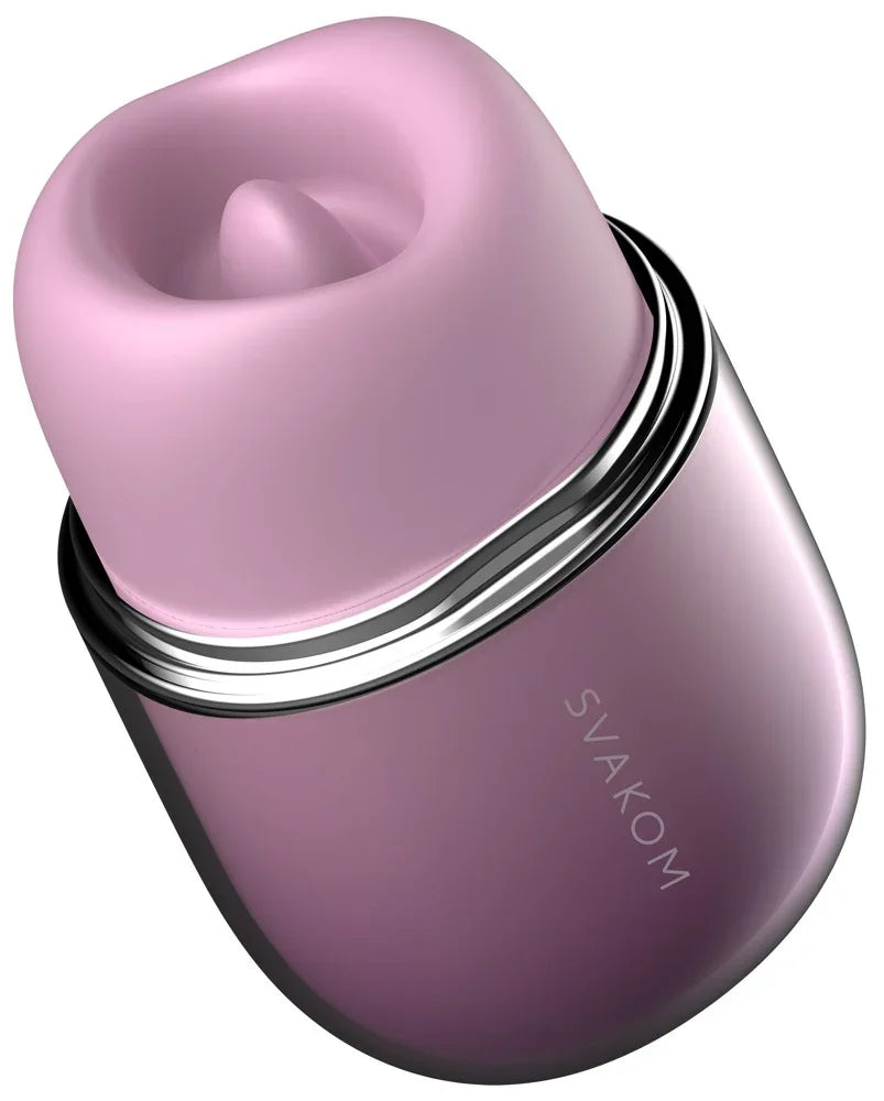 Rosa SVAKOM Vibrator mit weichem Silikonkopf für intensives Vergnügen