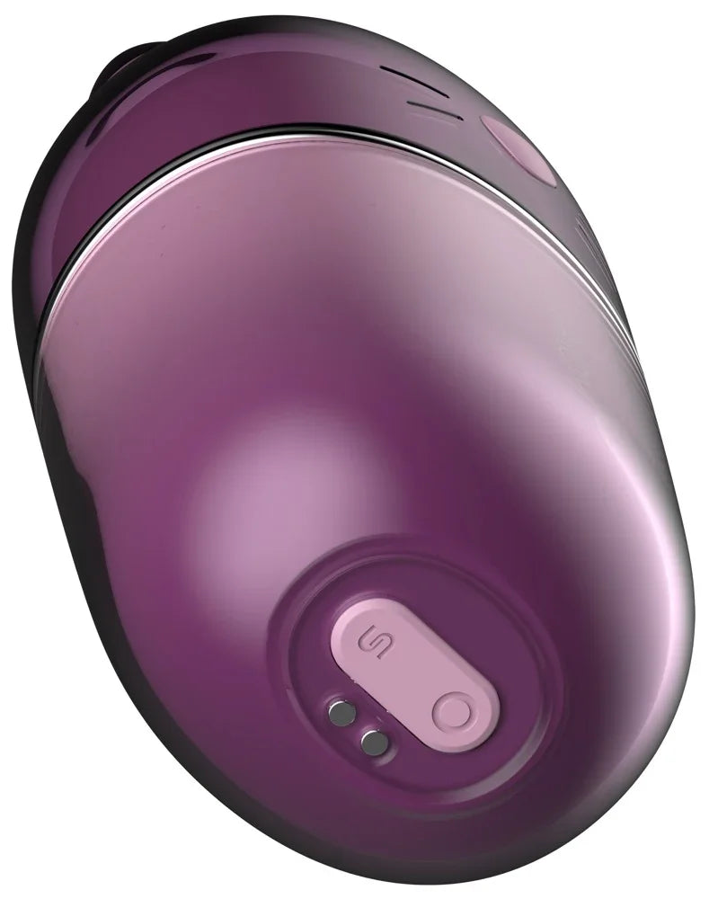 Lila Vibrator mit Bedienelementen für intensives Liebesleben