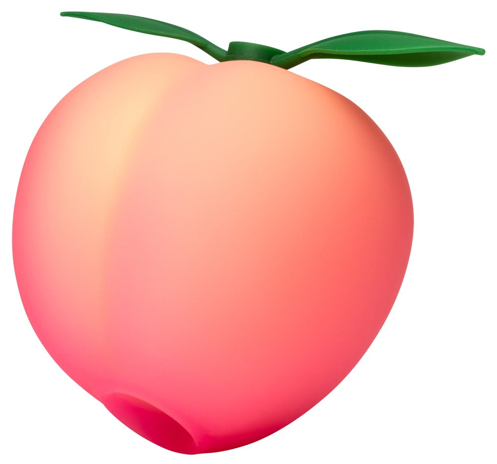 "Pink Peach" Silicone Lay-on Vibrator - with Pleasure Air Technology 6.3 cm (pink)