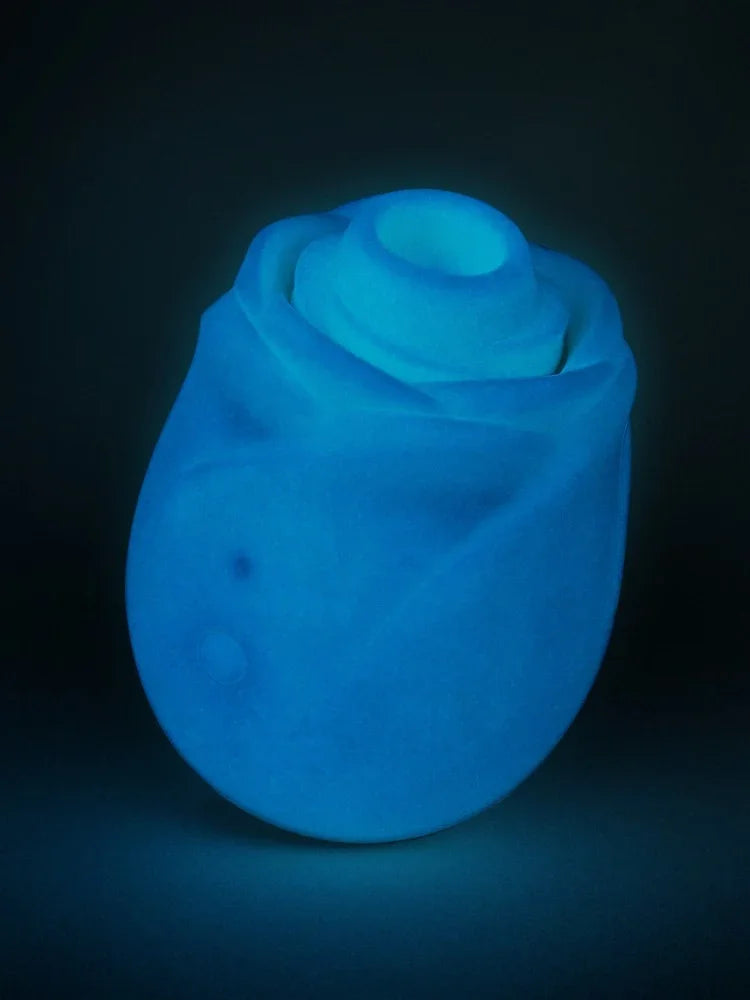 Blauer Rosen-Vibrator für intime Momente – diskret & sanft