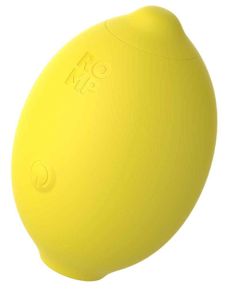 Auflegevibrator "Lemon Crush" aus Silikon - mit Pleasure Air Technologie 7.6 cm (gelb)