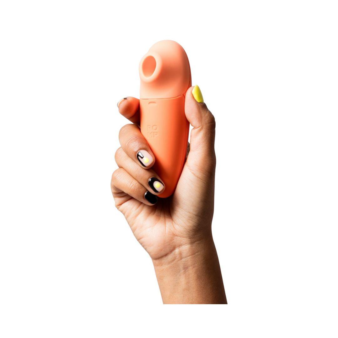 Auflegevibrator "Switch X" mit Pleasure Air Technologie - 12.8 cm (orange) - loveiu.ch