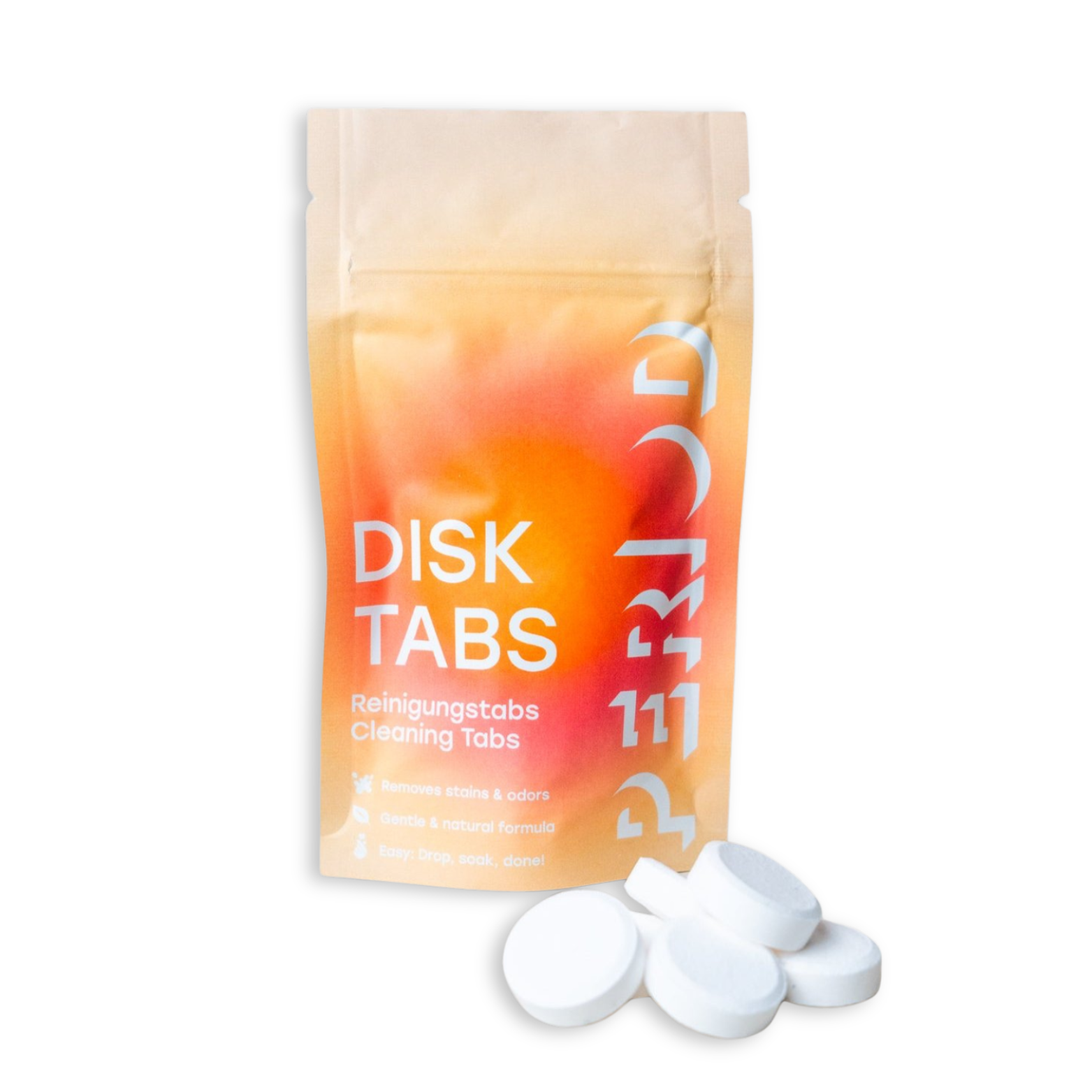 Reinigungsmittel "DISK TABS" für Menstruationsdisks (6 Tabs)