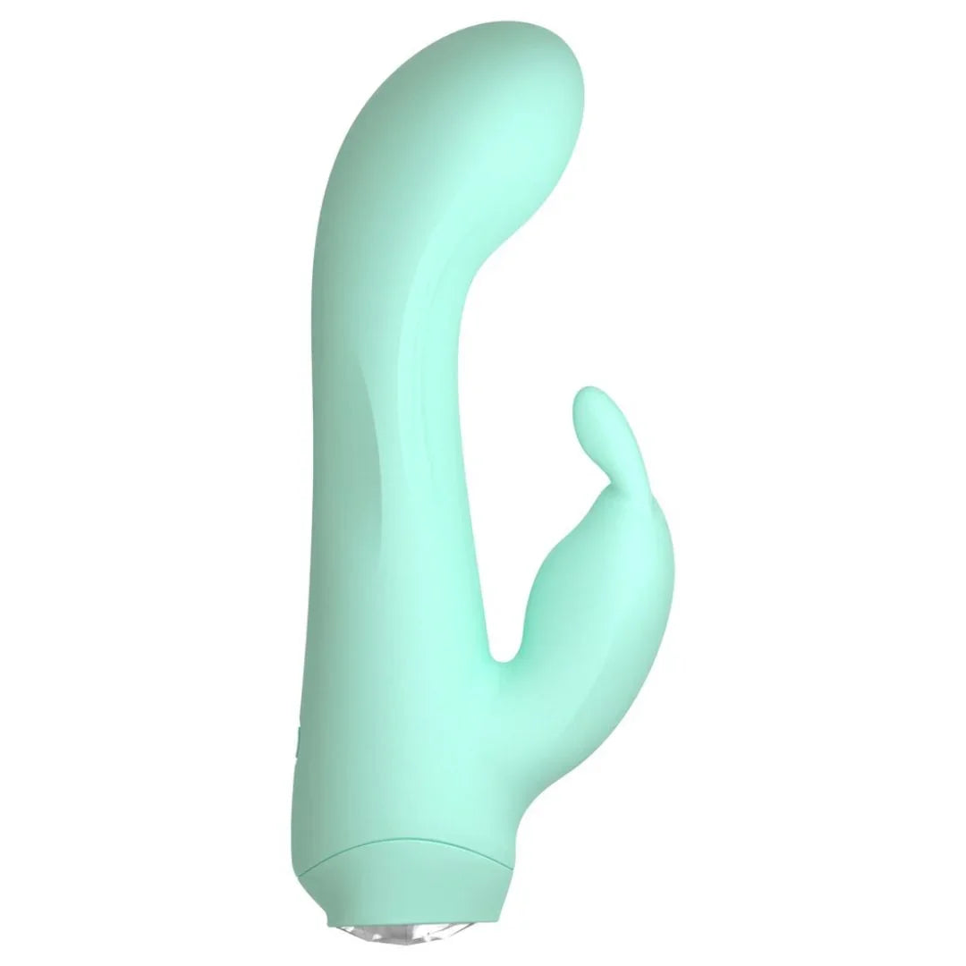 Minivibrator "Cuties" aus Silikon - G-Spot & klein 13.6 cm (grün) - loveiu.ch
