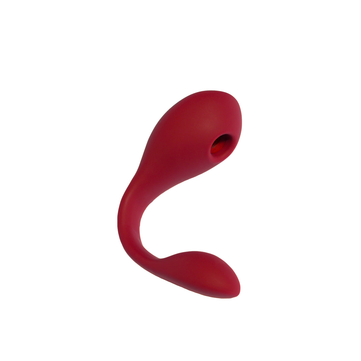 Auflegevibrator "Coco" aus medizinischem Silikon - 19 cm (rot)