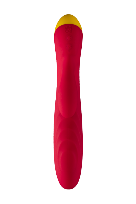 Vibrateur ROMP « Jazz » en silicone – 21 cm (rouge)