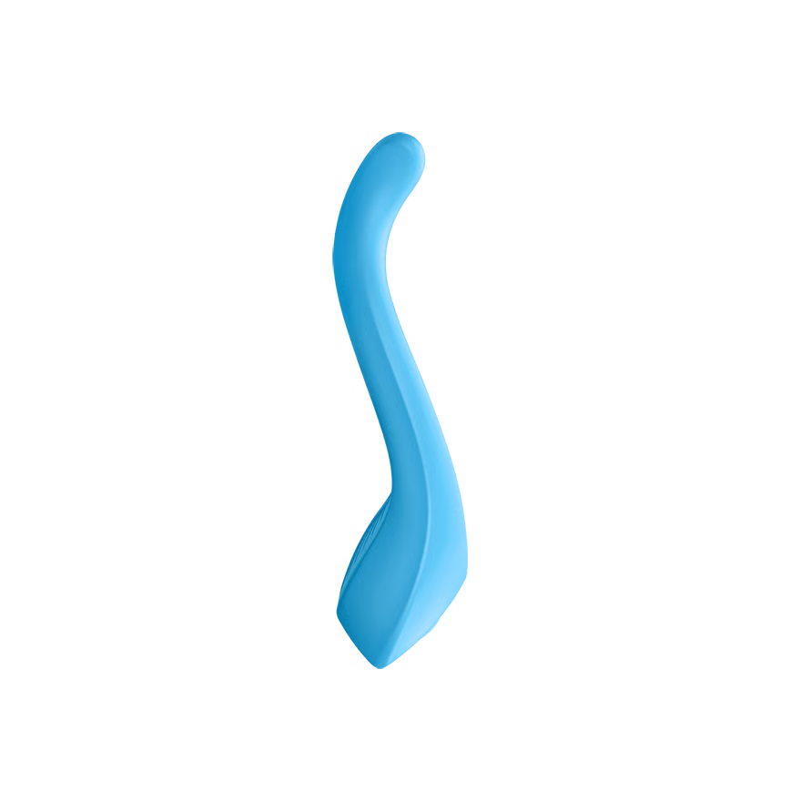 Vibromasseur pour couple SATISFYER "Endless Love" en silicone - avec bras flexibles (bleu)