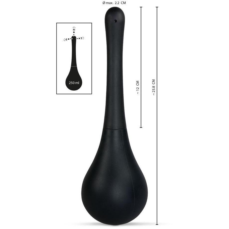 Analdusche aus Silikon 12 cm (schwarz) - loveiu.ch