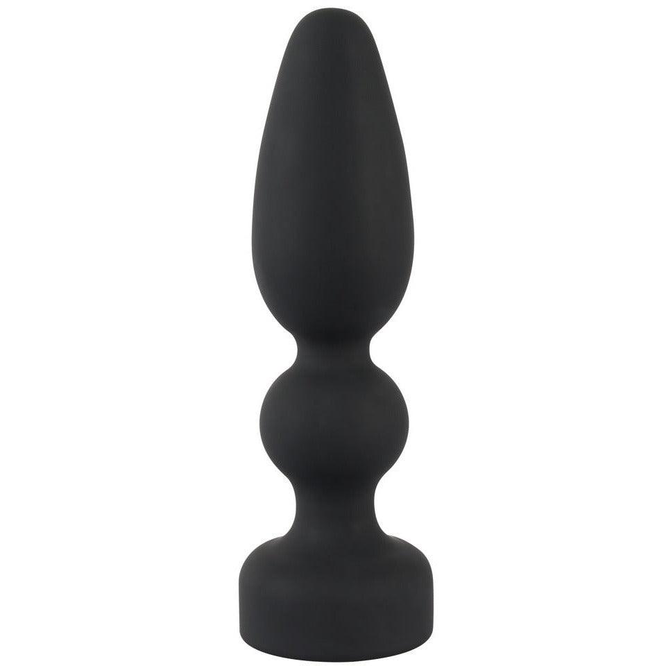 Analplug "Soft Touch" aus Silikon - konische Spitze 14.5 cm (schwarz) - loveiu.ch