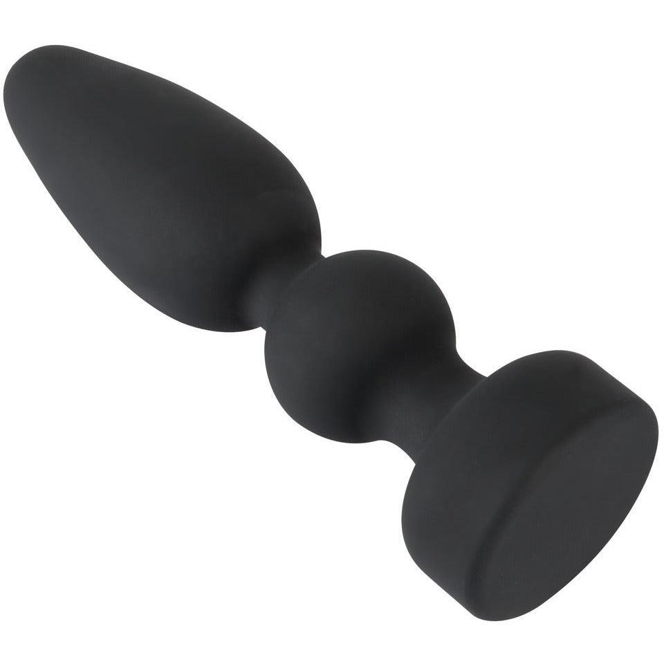 Analplug "Soft Touch" aus Silikon - konische Spitze 14.5 cm (schwarz) - loveiu.ch